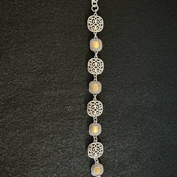 Brighton Silver and Gold Accent Bracelet - Picture 1 of 1